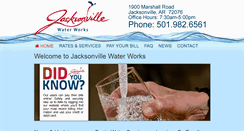 Desktop Screenshot of jaxwater.com